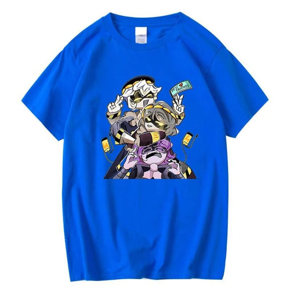 Unisex Pure Cotton MURDER DRONES T-Shirt , O-Neck Solid Color Tee shirts Tops - Picture 5 of 10